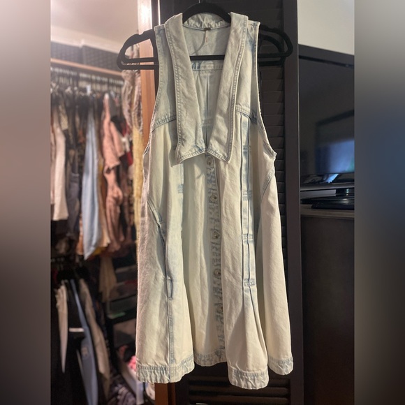 Free People | Dresses | Free People Katie Denim Mini Dress | Poshmark Free People | Dresses | Free People Katie Denim Mini Dress | Poshmark